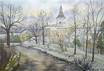 Jablunkov a říčka Lomná