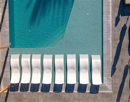 Hotel Georgioupolis Suites: fotografie vybavení exteriérů a interiérů ubytování.