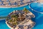 Hotel Amwaj Oyoun Beach Resort: fotografie vybavení exteriérů a interiérů ubytování.