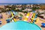 Hotel Amwaj Oyoun Beach Resort: fotografie vybavení exteriérů a interiérů ubytování.