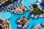 Hotel Amwaj Oyoun Beach Resort: fotografie vybavení exteriérů a interiérů ubytování.