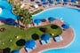 Hotel Amwaj Oyoun Beach Resort: fotografie vybavení exteriérů a interiérů ubytování.