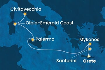 Costa Pacifica - Řecko, Itálie (Heraklion)
