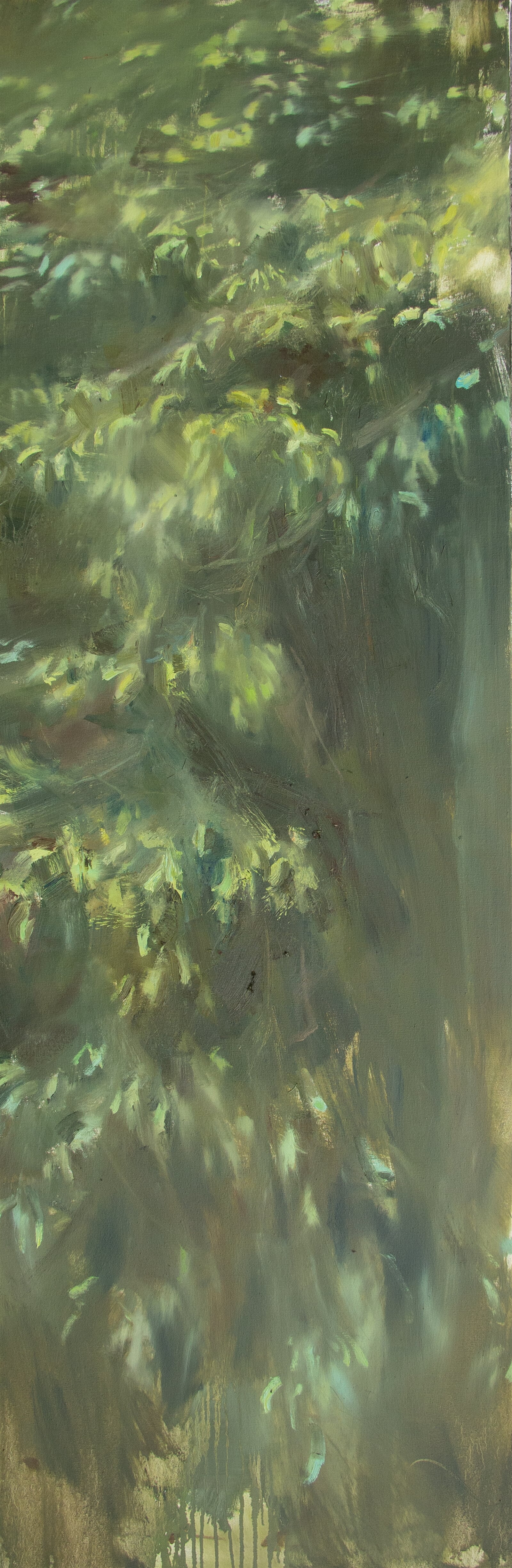 Adéla Topolová: Smrková nudle, 180 × 60 cm