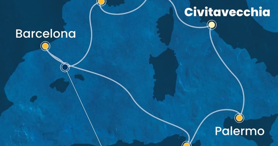 Trasa plavby CPA-CIV07A6T