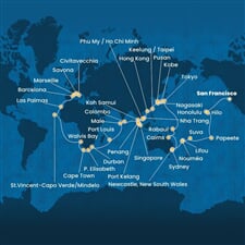 Costa Deliziosa - USA, Franc. Polynésie, Fidži, Nová Kaledonie, Austrálie, ...