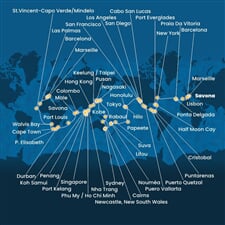 Costa Deliziosa - Itálie, Francie, Španělsko, Portugalsko, USA, ... (ze Savony)