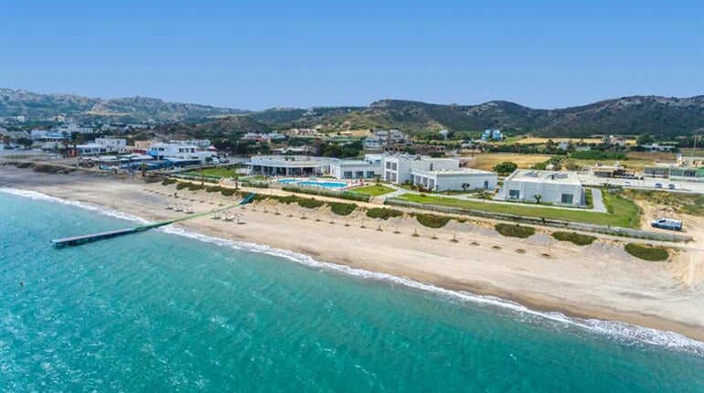 Hotel Royal Bay Suites - Kos: fotografie vybavení exteriérů a interiérů ubytování.