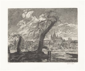 Hradčany od Vltavy