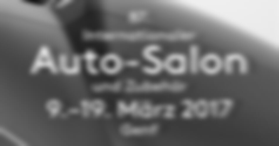 Švýcarsko - Autosalon ŽENEVA