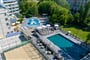 Hotel Aquamarine - Sunny Beach: fotografie vybavení exteriérů a interiérů ubytování.