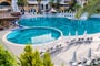 Hotel Kirman Arycanda De Luxe: fotografie vybavení exteriérů a interiérů ubytování.