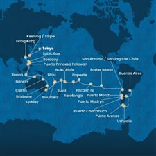 Costa Serena - Japonsko, Čína, Filipíny, Indonésie, Austrálie, ... (z Tokia)