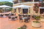 Restaurace v resortu, Palau, Sardinie