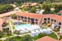Pohled na residenci, Palau, Sardinie