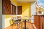Balkón apartmánu Bilo Comfort, Palau, Sardinie