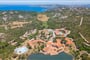 Letecký pohled, Palau, Sardinie