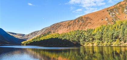 Irské pohoří Wicklow plné legend a historie