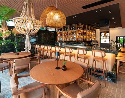 Hotel Hippocampus: fotografie vybavení exteriérů a interiérů ubytování.