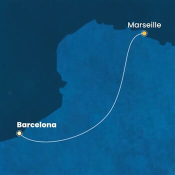 Trasa plavby CFA-BCN01A1L