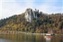 Podzimní Bled s tisíciletým hradem na 139 m vysoké skále nad jezerem • foto slovenia.info