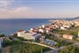 Hotel Kokkari Beach: fotografie vybavení exteriérů a interiérů ubytování.