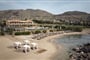 Hotel Lindian Dream SeaSide Resort (ex. Mitsis Lindos Memories): fotografie vybavení exteriérů a interiérů ubytování.