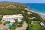Pohled na hotel, Villasimius, Sardinie