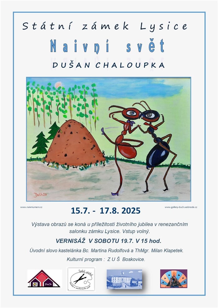 Jubilejní výstava Dušana Chaloupky