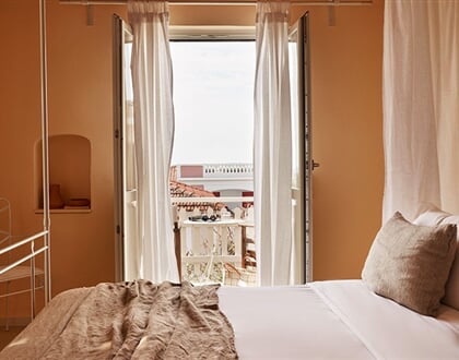Hotel Doryssa Seaside Resort: fotografie vybavení exteriérů a interiérů ubytování.
