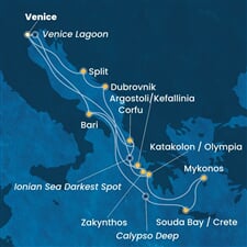 Costa Deliziosa - Itálie, Řecko, Chorvatsko (z Benátek)