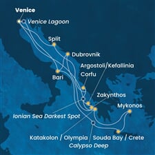 Costa Deliziosa - Itálie, Řecko, Chorvatsko (z Benátek)