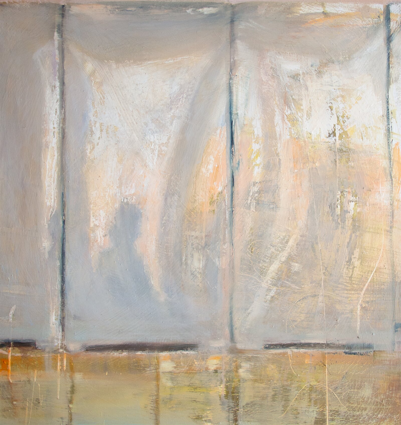 Adéla Topolová: Kuchyňka, 80 × 75 cm