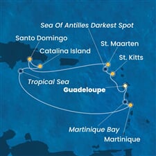 Costa Fascinosa - Nizozemské Antily, Dominikán.rep. (Pointe-a-Pitre)