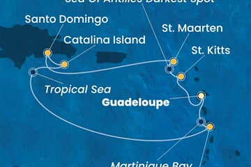 Costa Fascinosa - Nizozemské Antily, Dominikán.rep. (Pointe-a-Pitre)