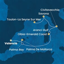 Costa Pacifica - Španělsko, Itálie, Francie (Valencie)