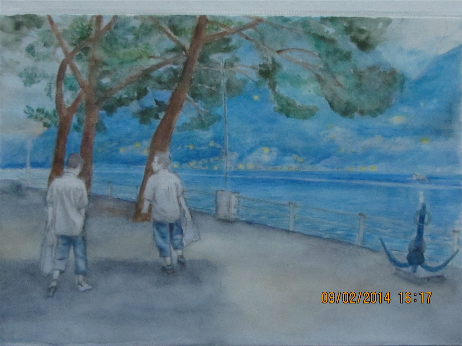 Libor Bauer: Švýcarsko, 29 × 42 cm