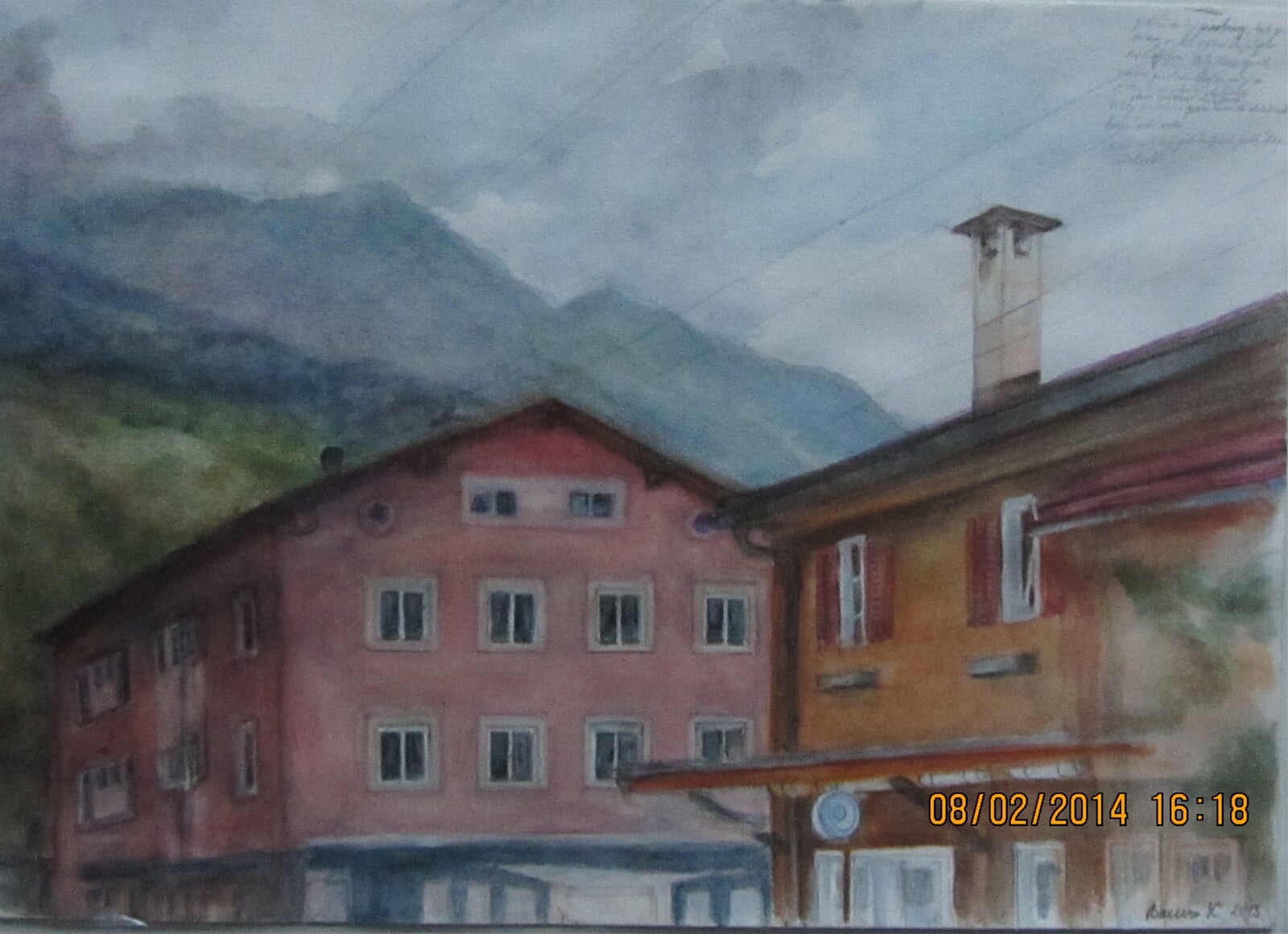 Libor Bauer: Švýcarsko, 29 × 42 cm