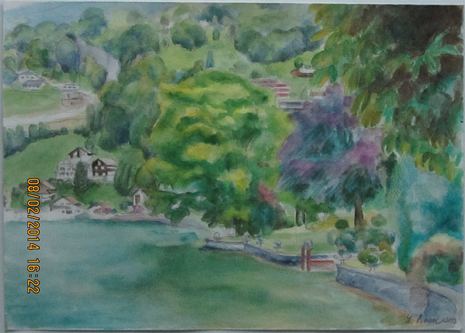 Libor Bauer: Švýcarsko, 29 × 42 cm