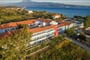 Hotel Zefiros Beach: fotografie vybavení exteriérů a interiérů ubytování.