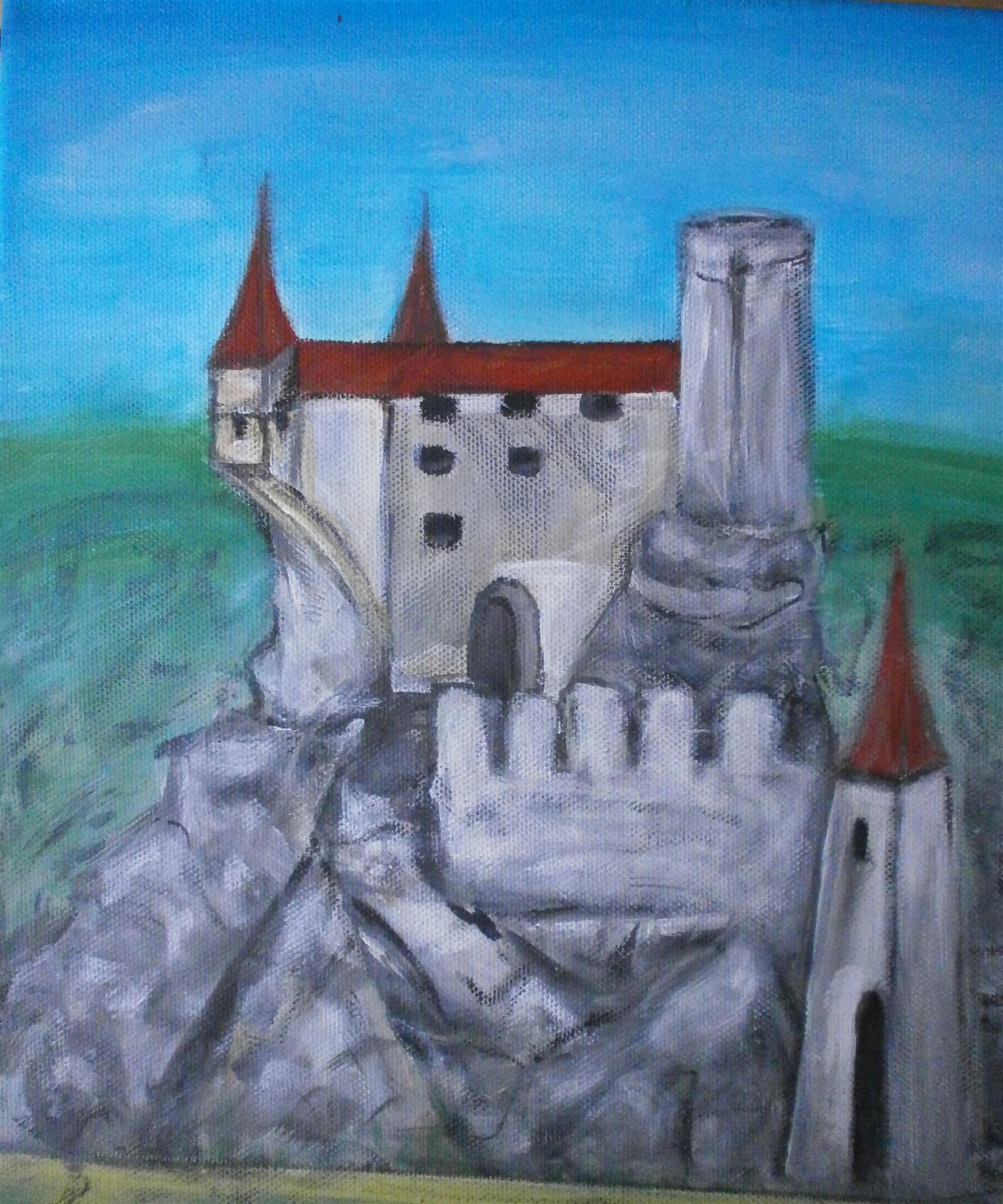 Bohunka Kohoutová: Hrad Houska