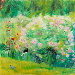 143 Garden of Eden, 40 x 40, 2021