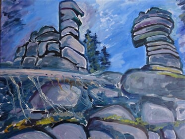 Třístoličník, Šumava