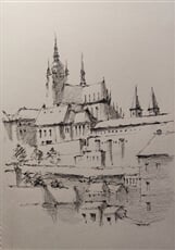 Pražský hrad s katedrálou sv. Víta