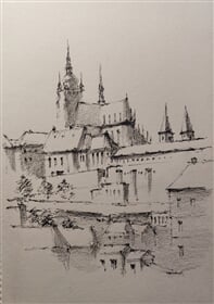 Pražský hrad s katedrálou sv. Víta