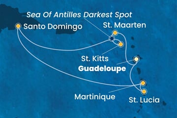 Costa Fascinosa - Nizozemské Antily, Dominikán.rep. (Pointe-a-Pitre)