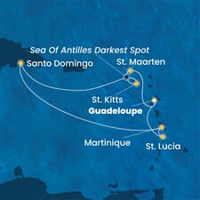 Costa Fascinosa - Nizozemské Antily, Dominikán.rep. (Pointe-a-Pitre)