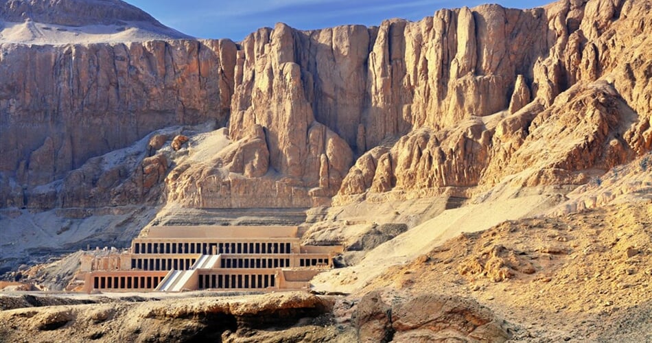 Egypt - chrám královny Hatsepsovet