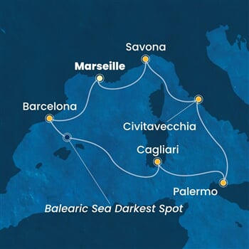 Trasa plavby CSM-MRS07A7H