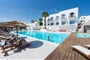 Hotel Paros Bay: fotografie vybavení exteriérů a interiérů ubytování.